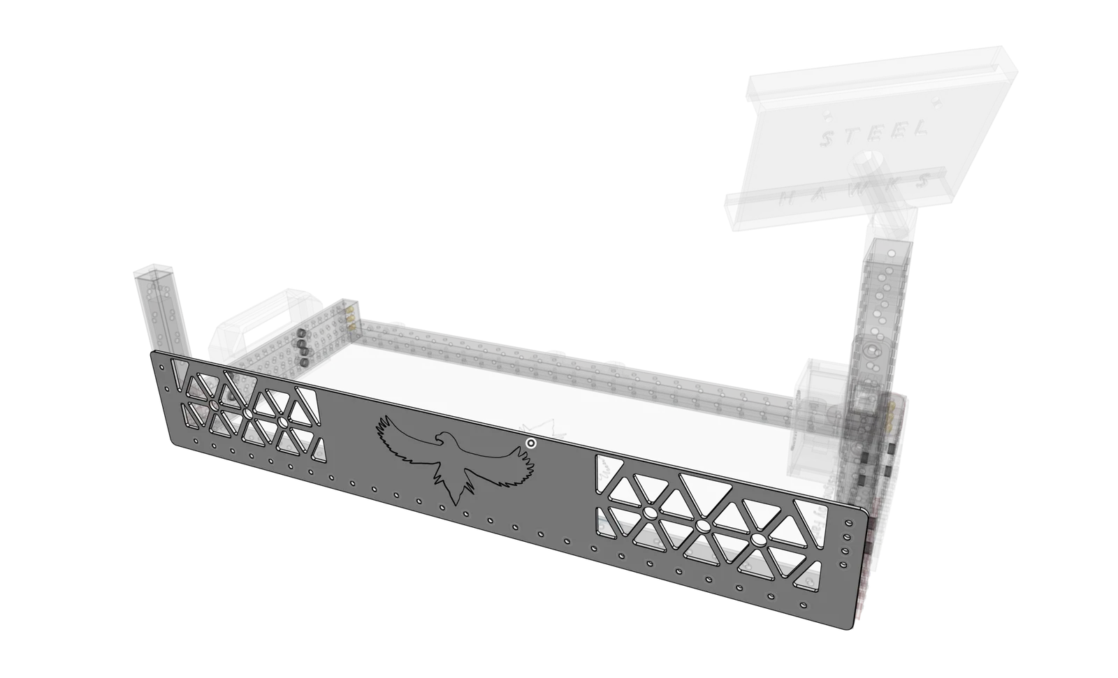 Driver Station — Back plate highlighted