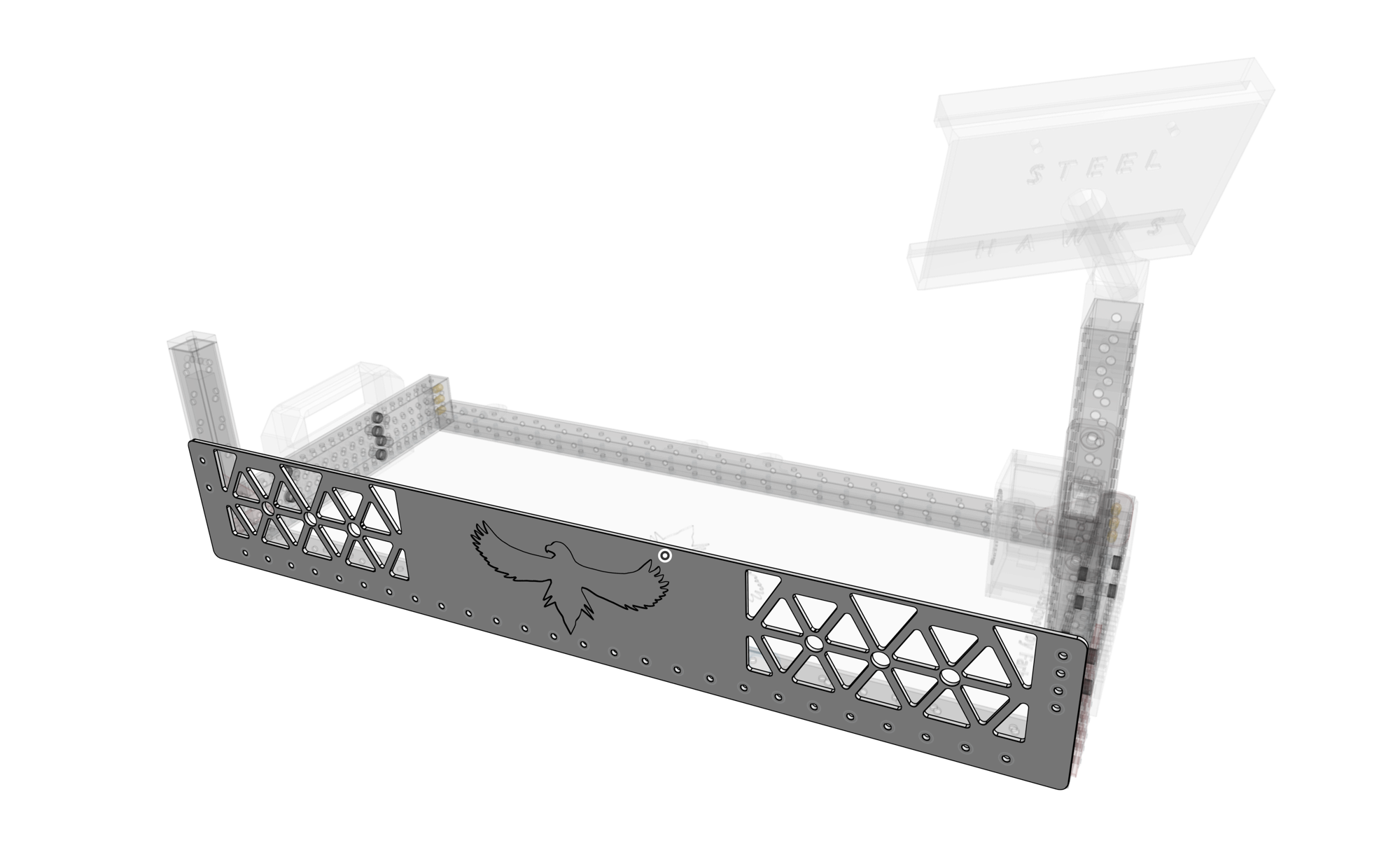 Driver Station — Back plate highlighted