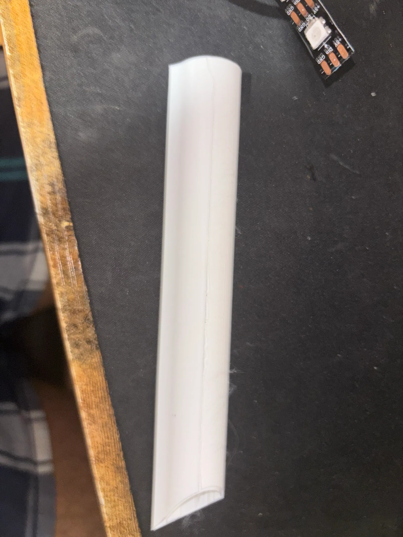 A later diffuser, better but still cracked